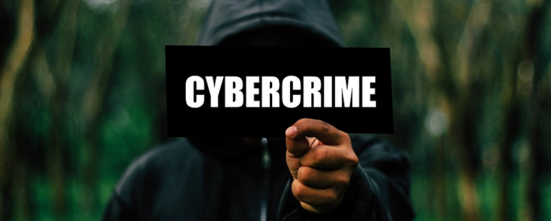Cybercrime Schild
